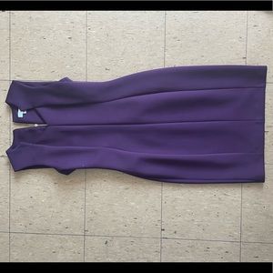 Purple Calvin Klein dress